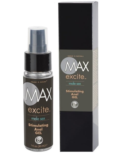 Max Excite Stimulating Anal Gel 1 Oz Unscented The Blushing Pearl