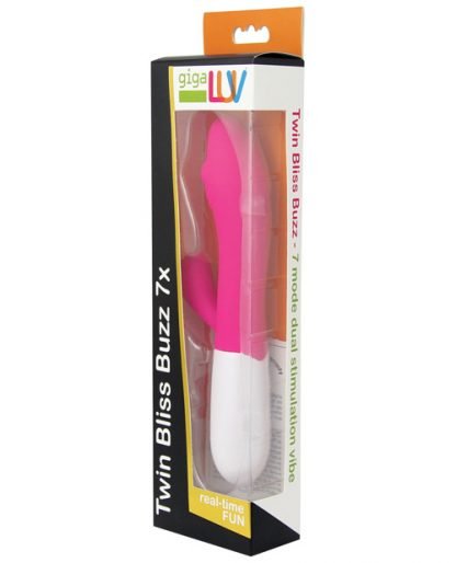 GigaLuv Twin Bliss Buzz - 7 Function Vibrator