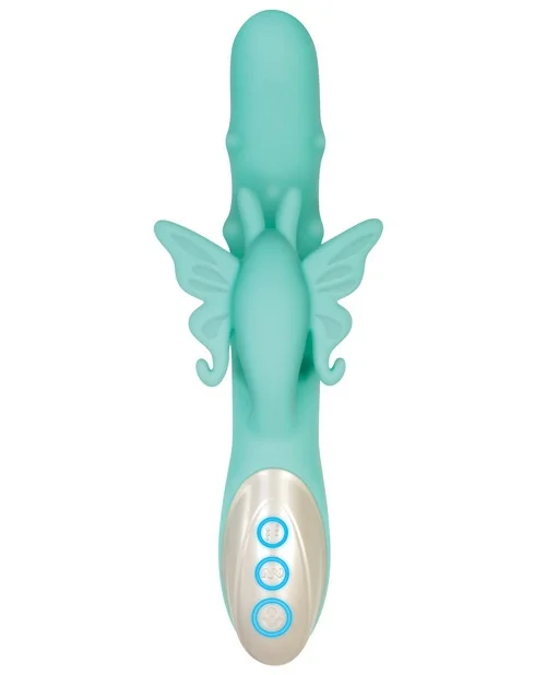 Evolved Grand Beaded Butterfly Vibrator - Blue - Image 4