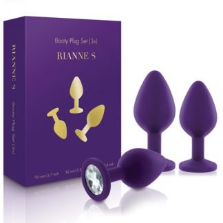 Rianne s Anal plug set purple