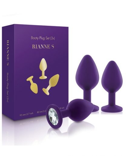 Rianne s Anal plug set purple