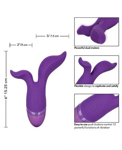 Aura Duo Dual Teaser Vibrator Massager - Image 5