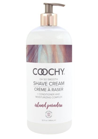 coochy shave cream island paradise 32