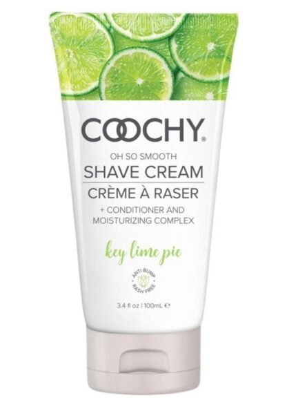 Coochy key lime small shave cream tube