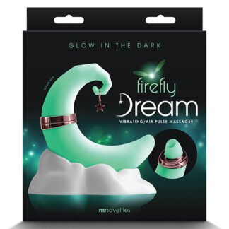 Glow in the dark air pulse massager