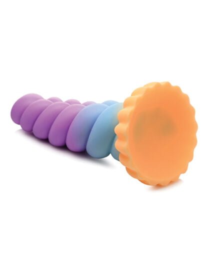 Creature Cocks Unicorn Dildo - Multi Color - Silicone Unicorn Dildo